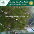 Venda quente de alta qualidade de aço inoxidável Wire Rope Fence Mesh Supplier